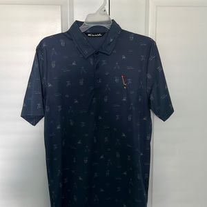 Travis Mathew size medium golf polo. Spear logo